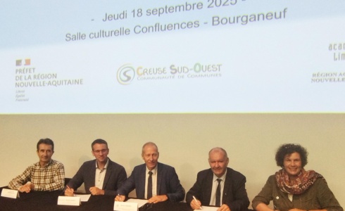 Creuse Sud-Ouest renouvèle sa Convention Territoriale d’Éducation Artistique et Culturelle