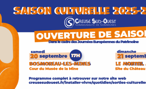 La nouvelle saison culturelle démarre ce week-end !