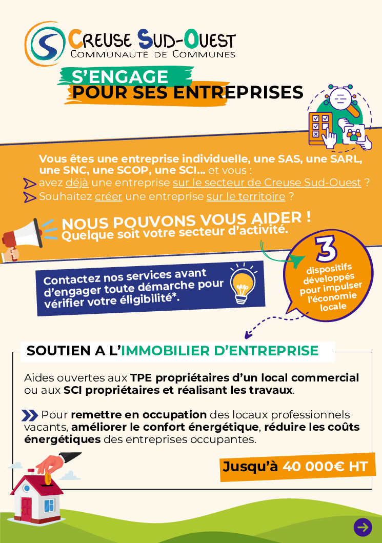 Flyer Aides économiques